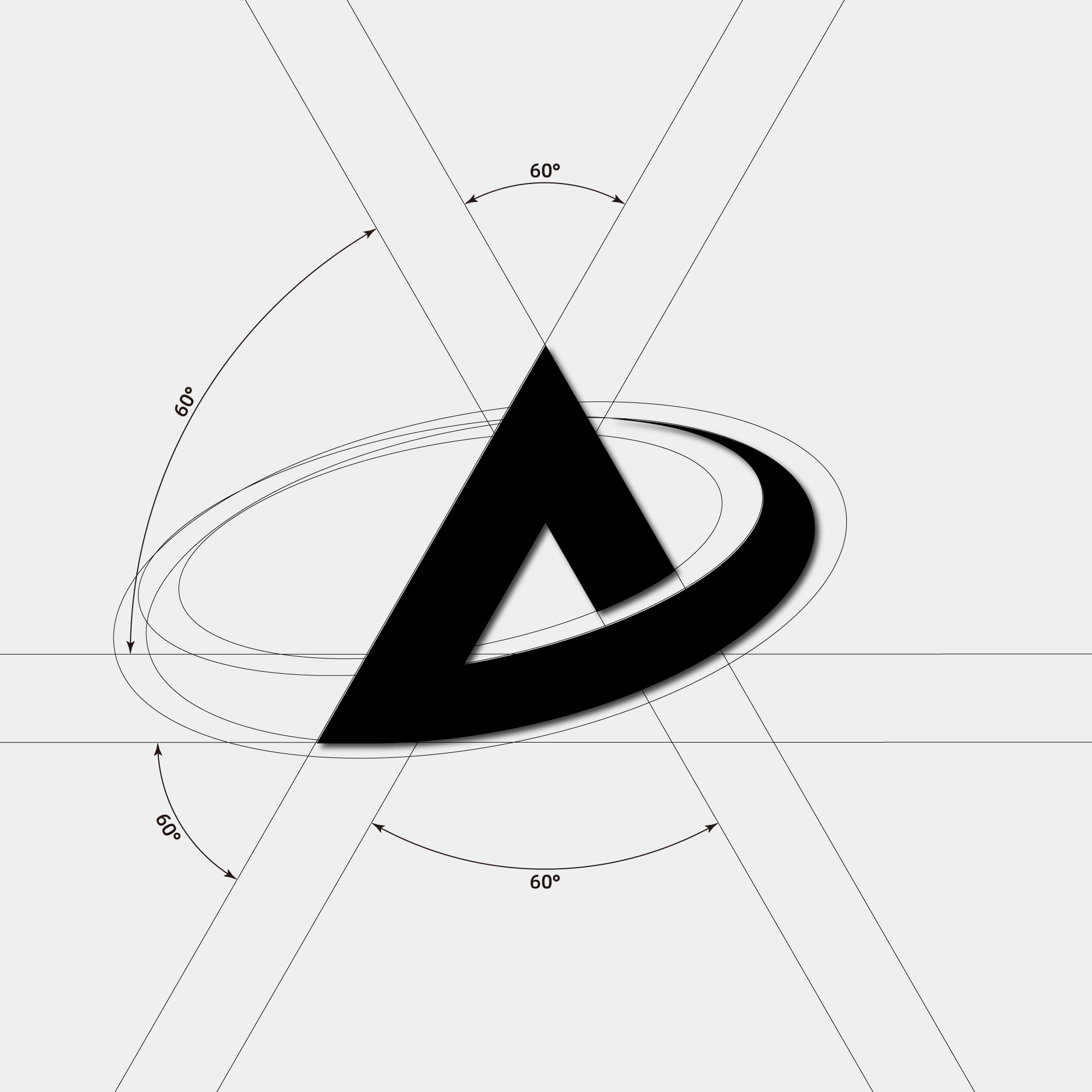 Logo designed by the letter AD