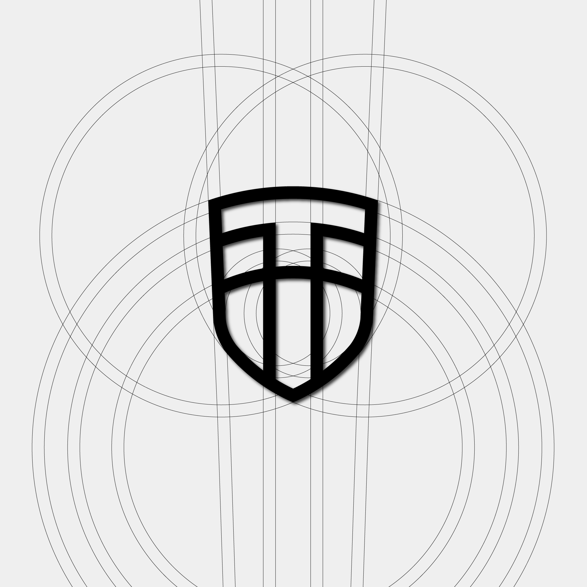 Logo designed by the letter FHF