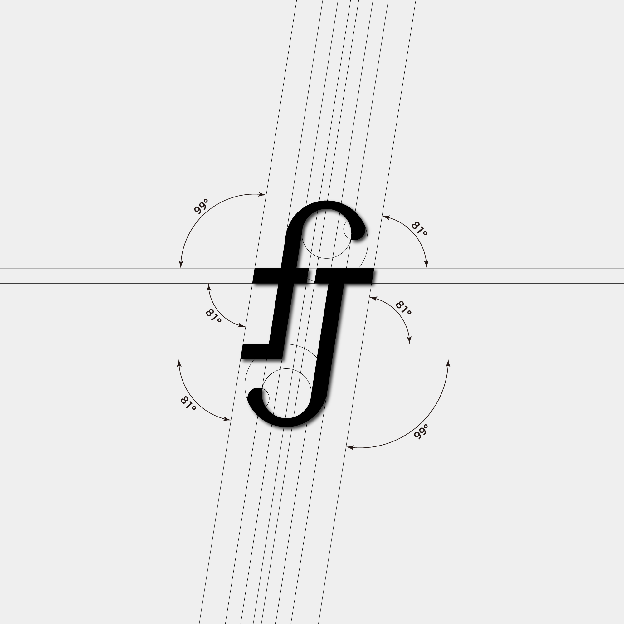 Jewelry luxury logo designed with the letters F/Q