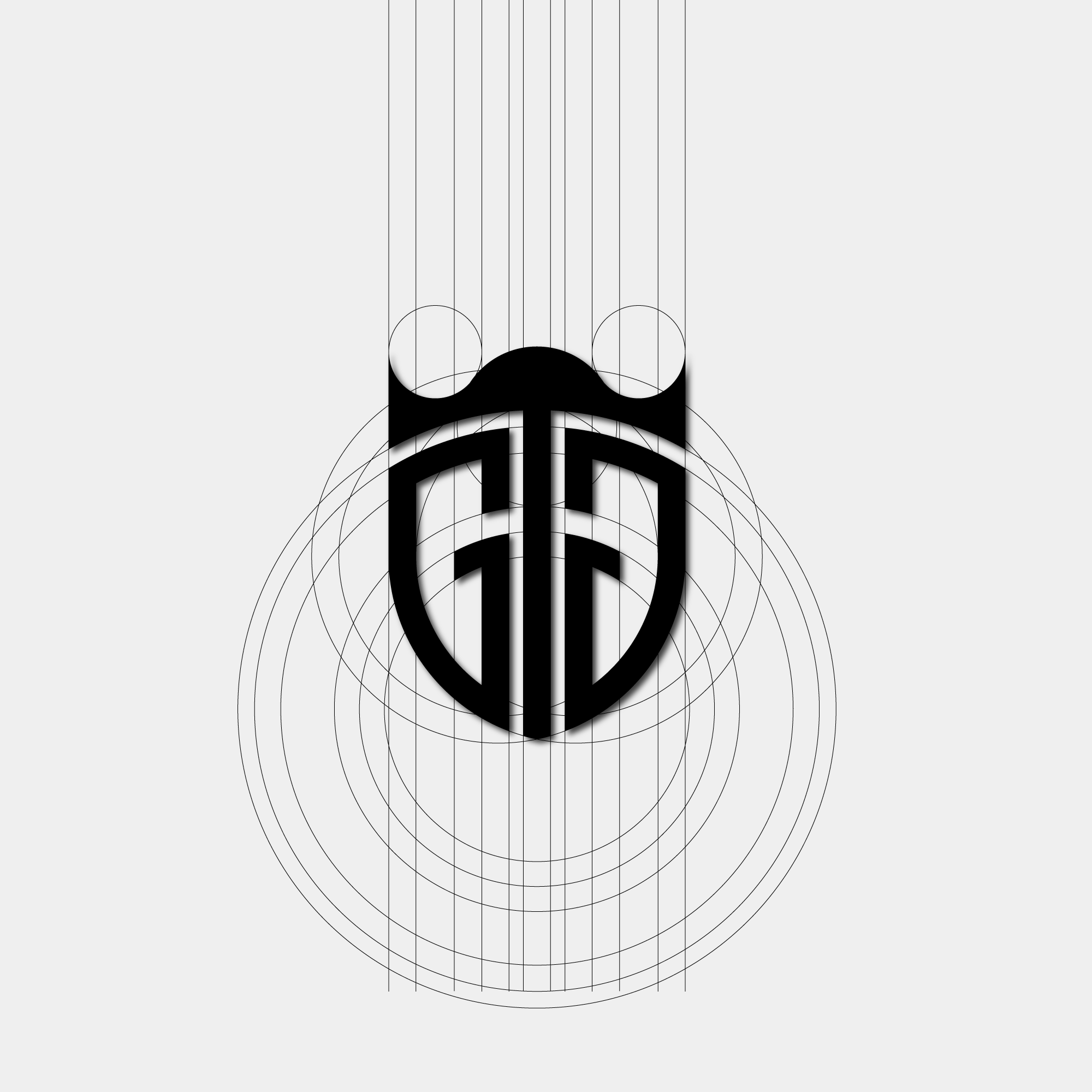 Logo designed with the letters GTG