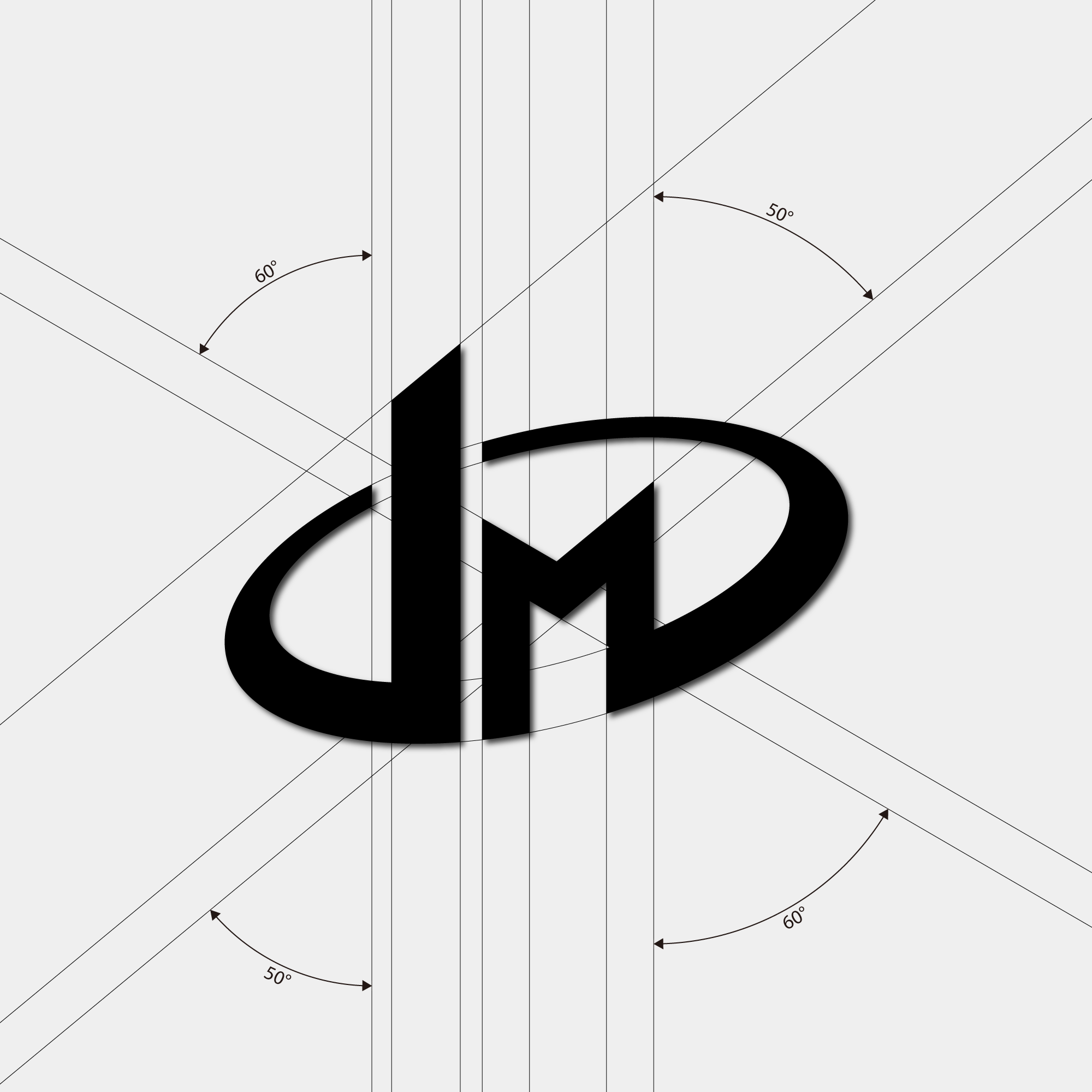 Logo designed with the letters JMDO