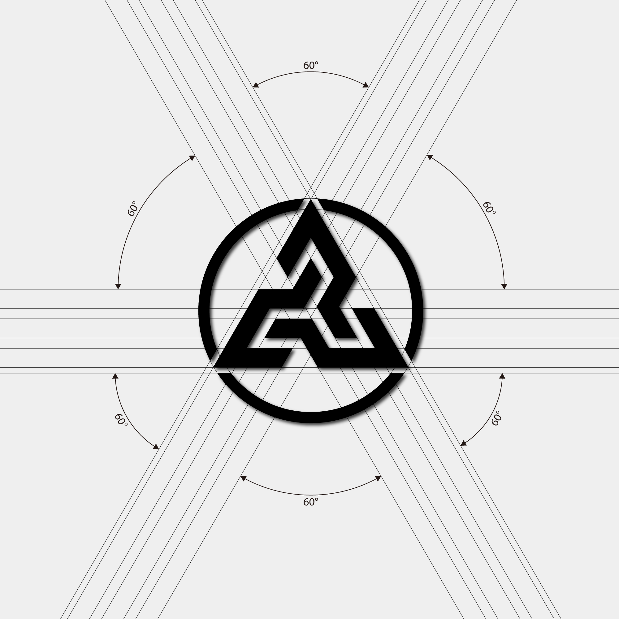 Logo designed with the letters OPPP