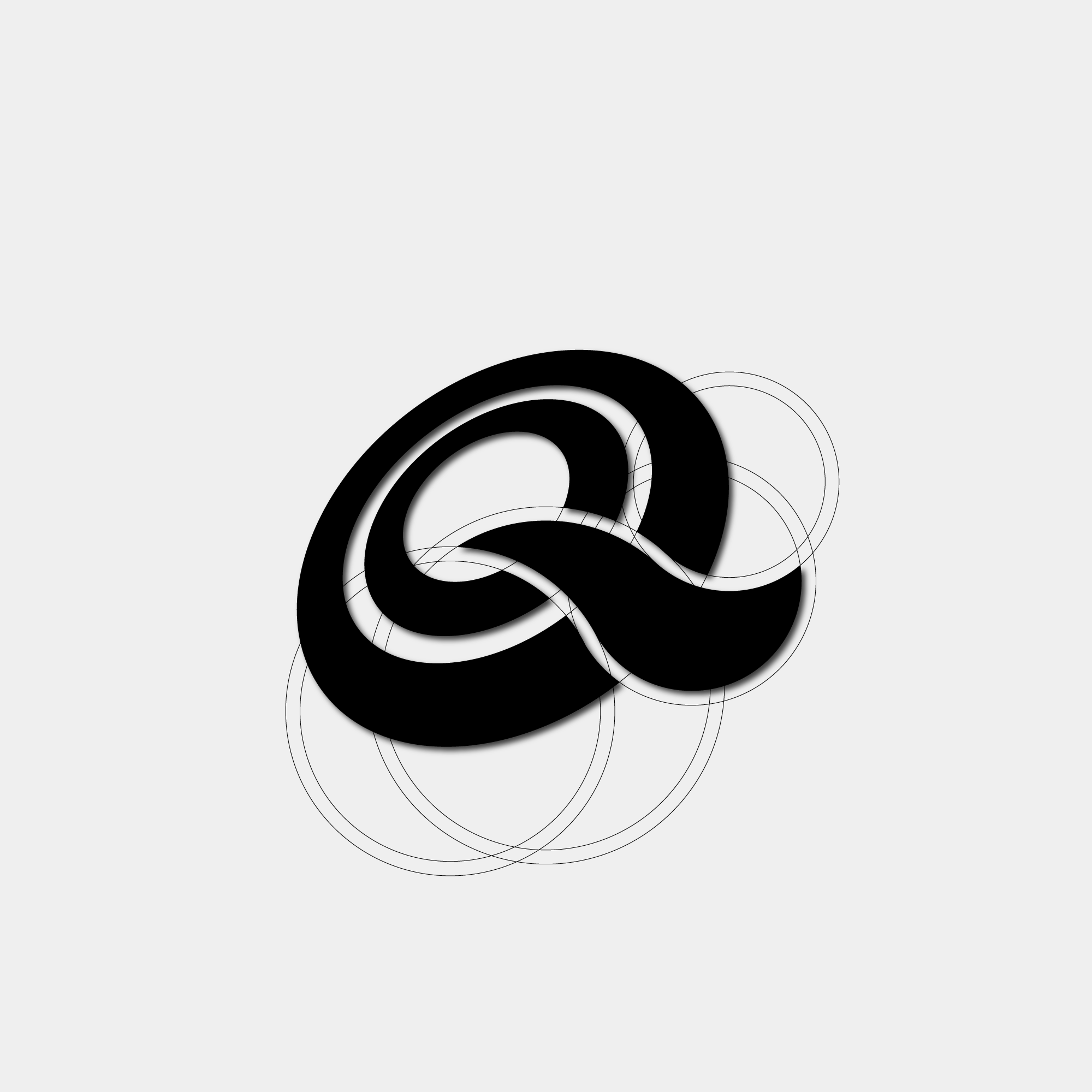 A movie studio logo designed with the letters Q/Q